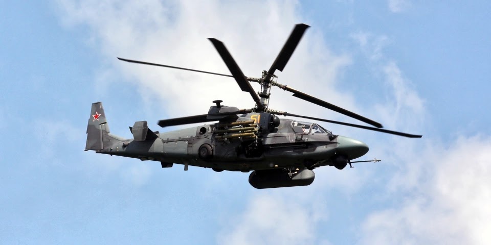 Херсонські зенітники збили ударний гелікоптер Ка-52