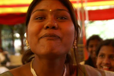 Image of an Indian Girl in Nagpur, India.