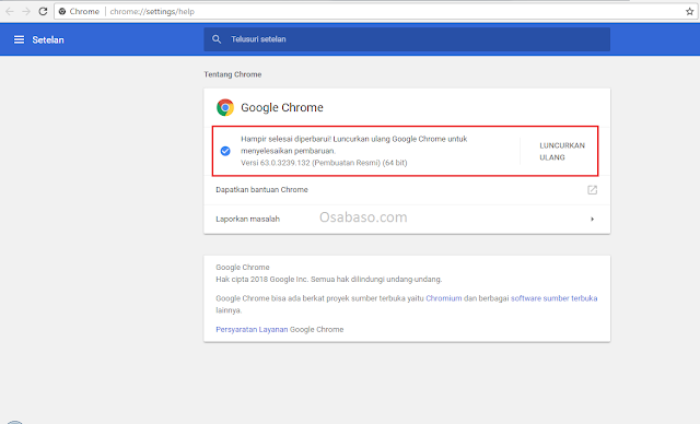 Cara Update Google Chrome