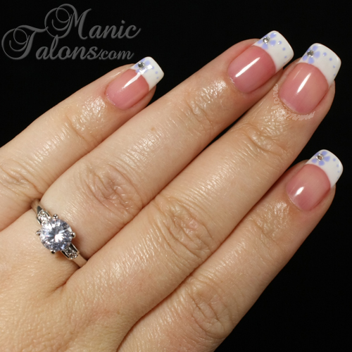 Jewelry in Candles Ring, American Manicure, French Manicure