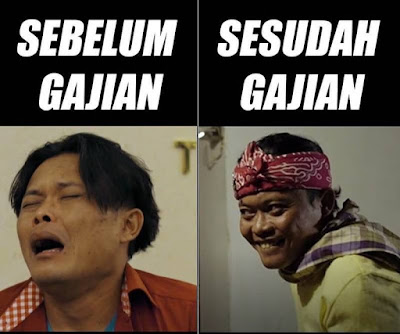 11 Meme 'Sebelum dan Sesudah Gajian' Ini Tega Banget Kalo Diketawain