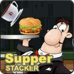 เกมส์ เซิร์ฟอาหาร Super Stacker Game