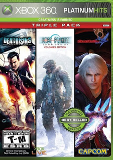 Lost Planet Colonies Edition, Devil May Cry 4, and Dead Rising video game pack