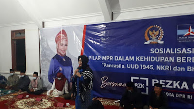 Rezka Oktoberia Sosialisasi 4 Pilar Kebangsaan 