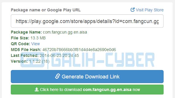 Cara Download File APK di Google Play dari PC Tanpa Software