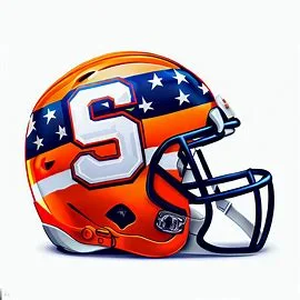 Syracuse Orange Concept Football Helmets