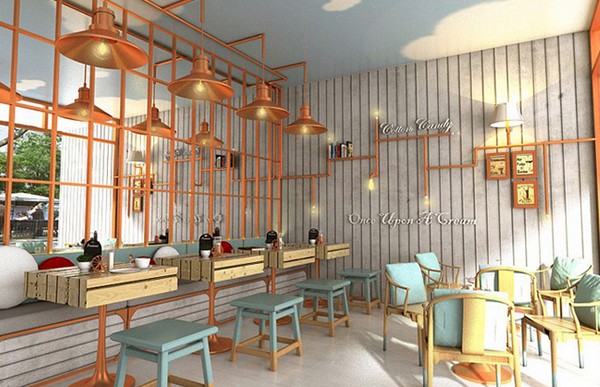 50 Desain  Interior  Cafe  Minimalis Terbaru Unik  Sederhana 