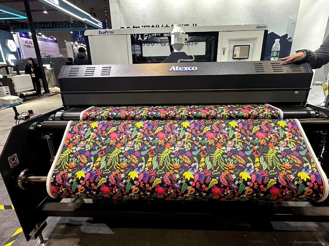 The ATEXCO Eco Print's DTF printer and pigment ink: Simplest process for digital textile printing