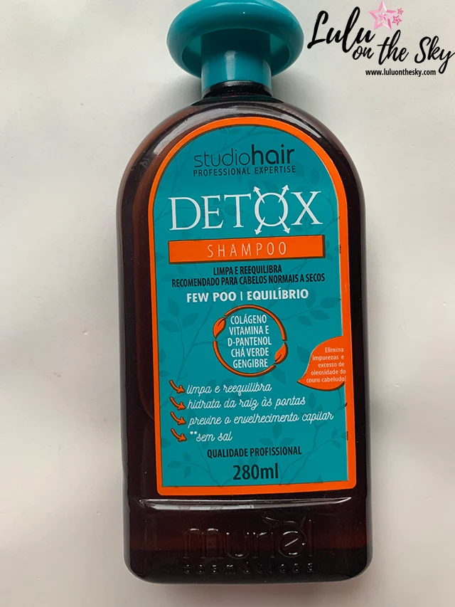 Shampoo Studio Hair DETOX - Nova Muriel