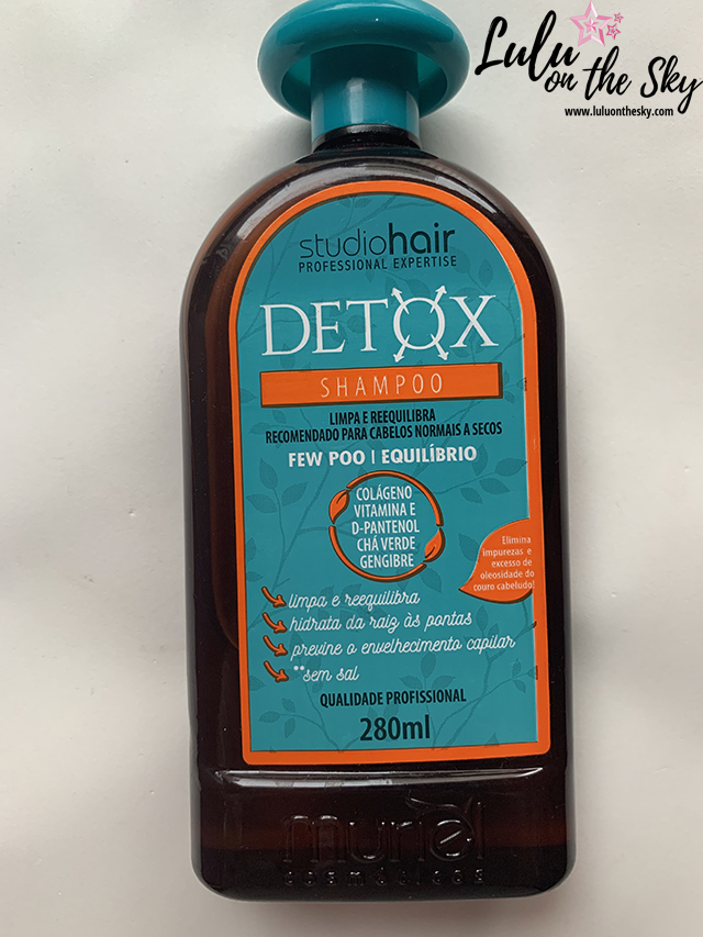 Shampoo Studio Hair DETOX - Nova Muriel