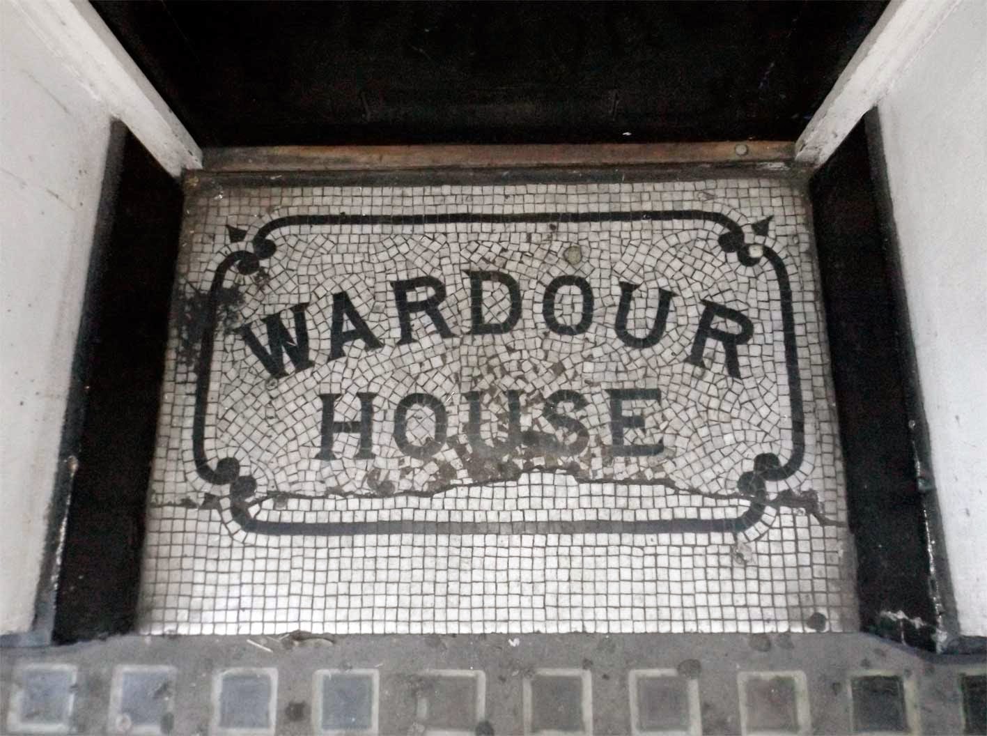wardour house floor mosaic soho