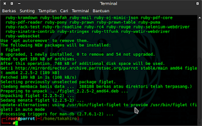 Mempercantik Tampilan Terminal Dengan Figlet