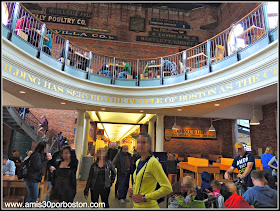 Interior del Quincy Market en Boston