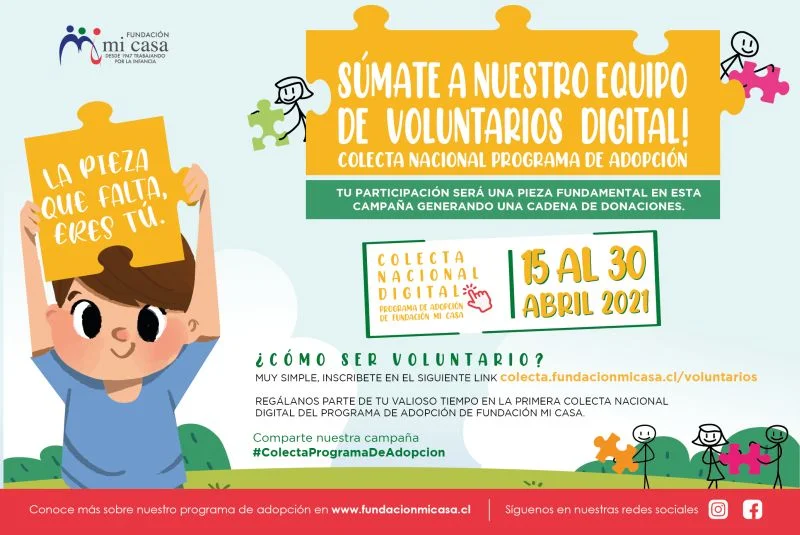 Colecta Nacional Digital del Programa de Adopción