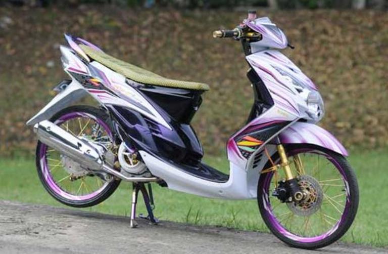 modifikasi motor mio racing