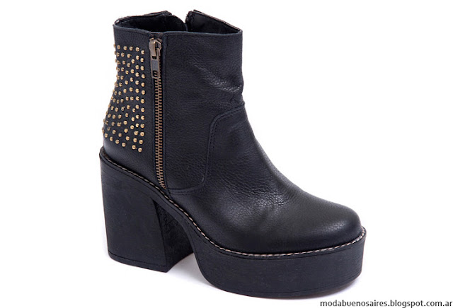 Botas invierno 2016 Traza Calzados. Moda invierno 2016 botas.