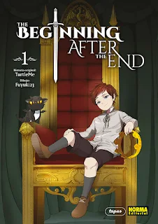 Arthur Leywin entrenando con Sylvie y Tessia – manhwa isekai a color de Norma Editorial