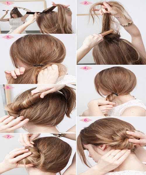 New Best Quick and Simple Hair Style pics Tutorial Part 2 