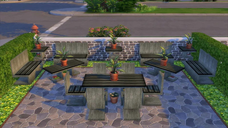 The Sims 4 Outdoors Set
