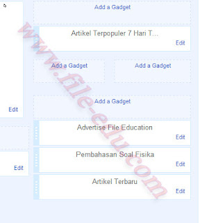 Cara membuat wigdet sticky di slidebar