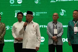 Tinjau KEK JIIPE, Maruf Amin Harap Pengelola Lakukan Promosi Tarik Investo