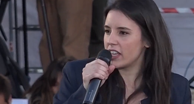 Irene Montero: "El interés del PSOE es más una investidura fallida que un acuerdo de Gobierno"