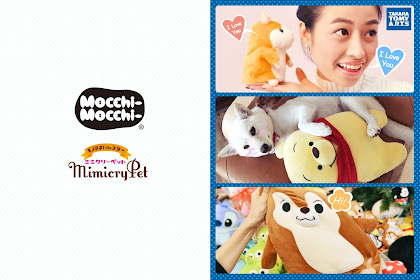 # Shopping ♪ Looking for gifts or something cute for yourselves? TAKARA TOMY A.R.T. Mimicry Pet & Soft Disney Mocchi-Mocchi-