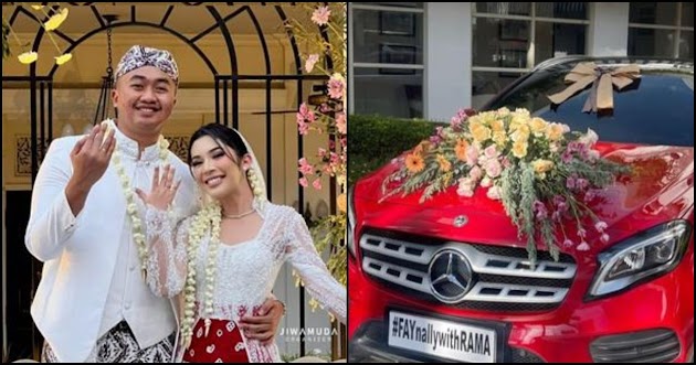 7 Momen Pernikahan Fay Nabila IMB dan Rama Restu, Seserahan Mobil Mewah