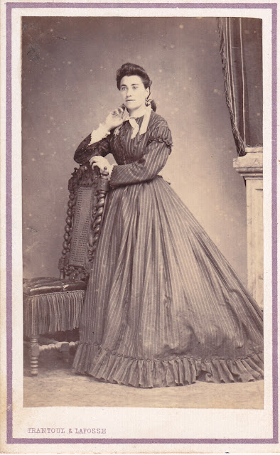 Portraits carte de visite vers 1860