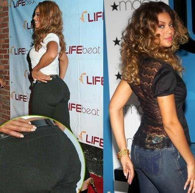 Beyonce's Flat Ass