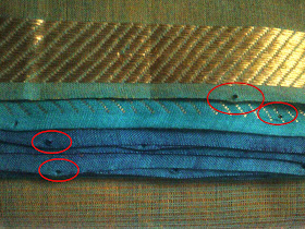 Check Handloom sarees 