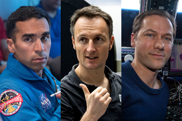 NASA astronauts Raja Chari and Tom Marshburn, and European Space Agency astronaut Matthias Maurer will fly on SpaceX's Crew-3 mission to the International Space Station next year.