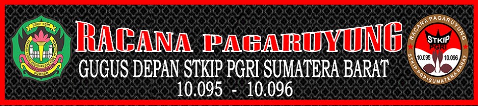 UKM Pramuka Racana Pagaruyung STKIP PGRI Sumatera Barat