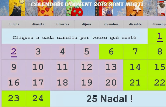  Calendari d'Advent '13