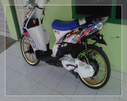 67 Gambar modifikasi motor mio soul gt 125 simple standar 