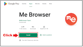Me Browser app for PC