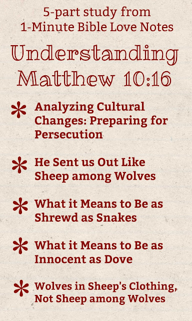 These 5 devotions help us understand Christ's words in Matthew 16:10. They prepare us for persecution and mistreatment.