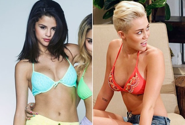 Selena_miley_biquini1