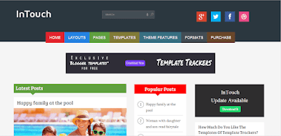 #4Intouch Blogger Template