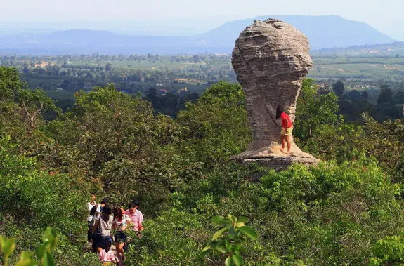 There's World Cup trophy-shaped rock in Thailand