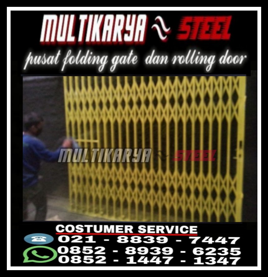 Daftar Harga  Pintu  Harmonika Batam Murah FOLDING  GATE  