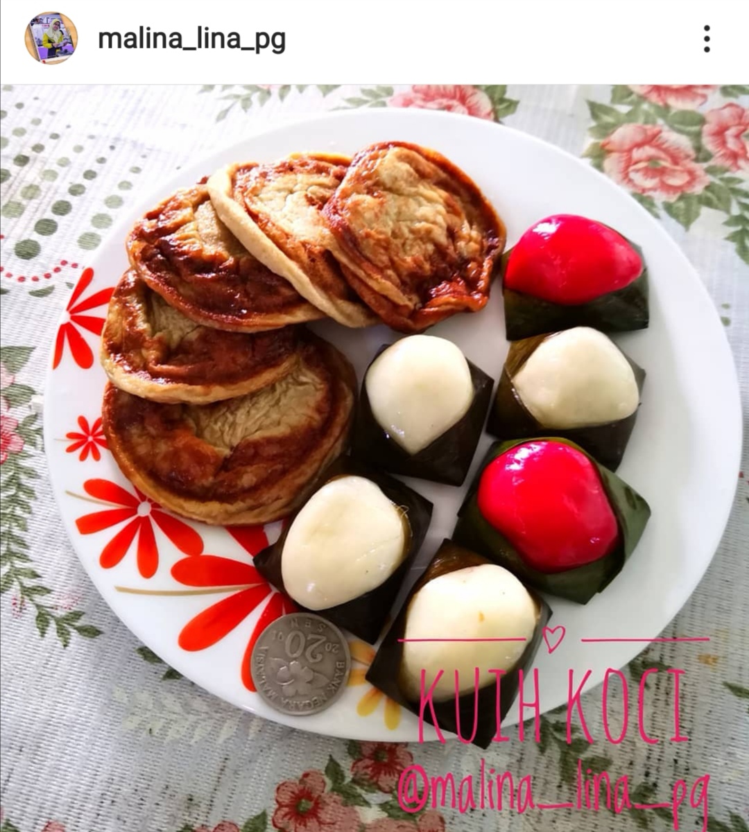 Resepi Kuih Koci Pulut Hitam Bersantan (Tips Kuih Lembut 