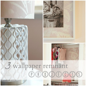 3 Wallpaper Remnant Projects DIY Brooke Jones Designs
