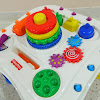 Fisher Price Table Set - VINTAGE Fisher Price Arts and Crafts Table with Set of 2 ... : 5 out of 5 stars.