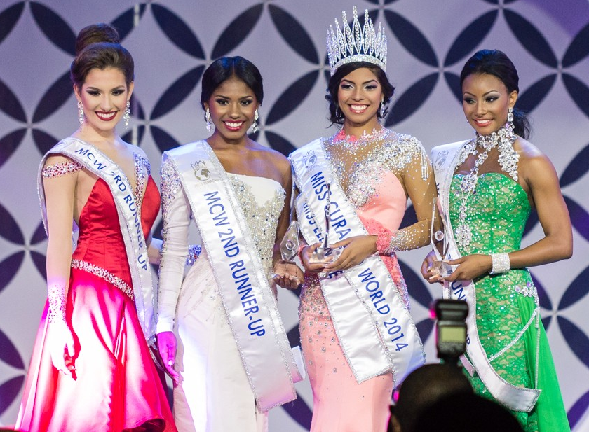 Miss Curacao Curaçao World 2014 winner Gayle Sulvaran