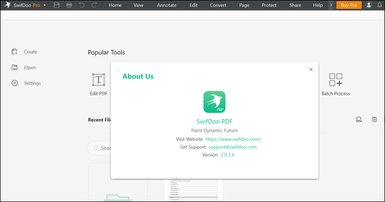 برنامج SwifDoo PDF Editor