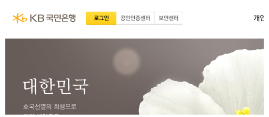 공인인증서 발급 kb국민은행 방법 :: EX-ONE