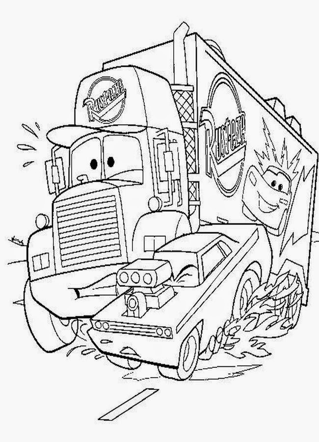 Disney Cars Coloring Pages  Disney Coloring Pages