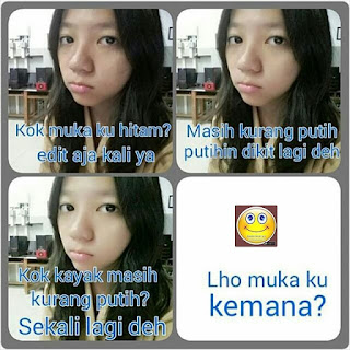 meme lucu edit muka