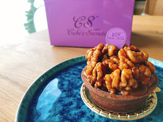 Caramel Walnut Tart